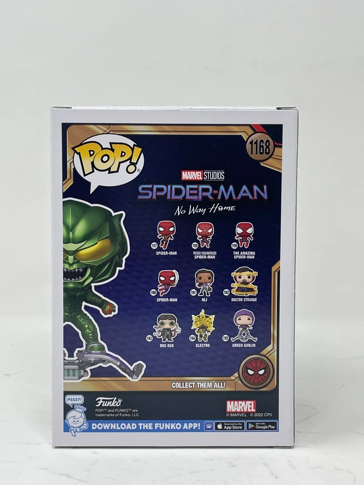 Willem Dafoe — Willem Dafoe Signed Autograph Green Goblin Funko Pop Spider-Man Marvel 1168 BAS, image 5
