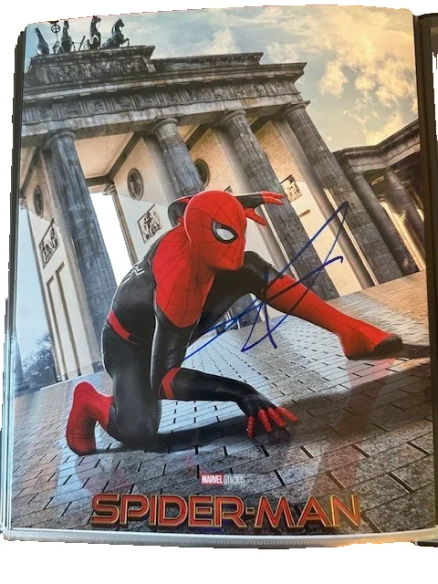 Tom Holland — Tom Holland signed autographed 8x10 Spider-Man Peter Parker photo!