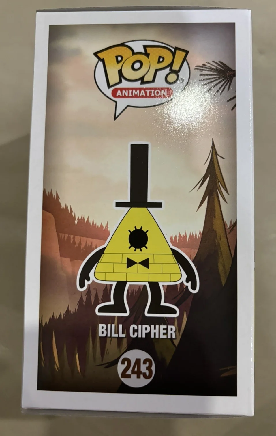Alex Hirsch — Bill Cipher Chase Funko Pop Signed by Alex Hirsch Gravity Falls Authenticated, image 3
