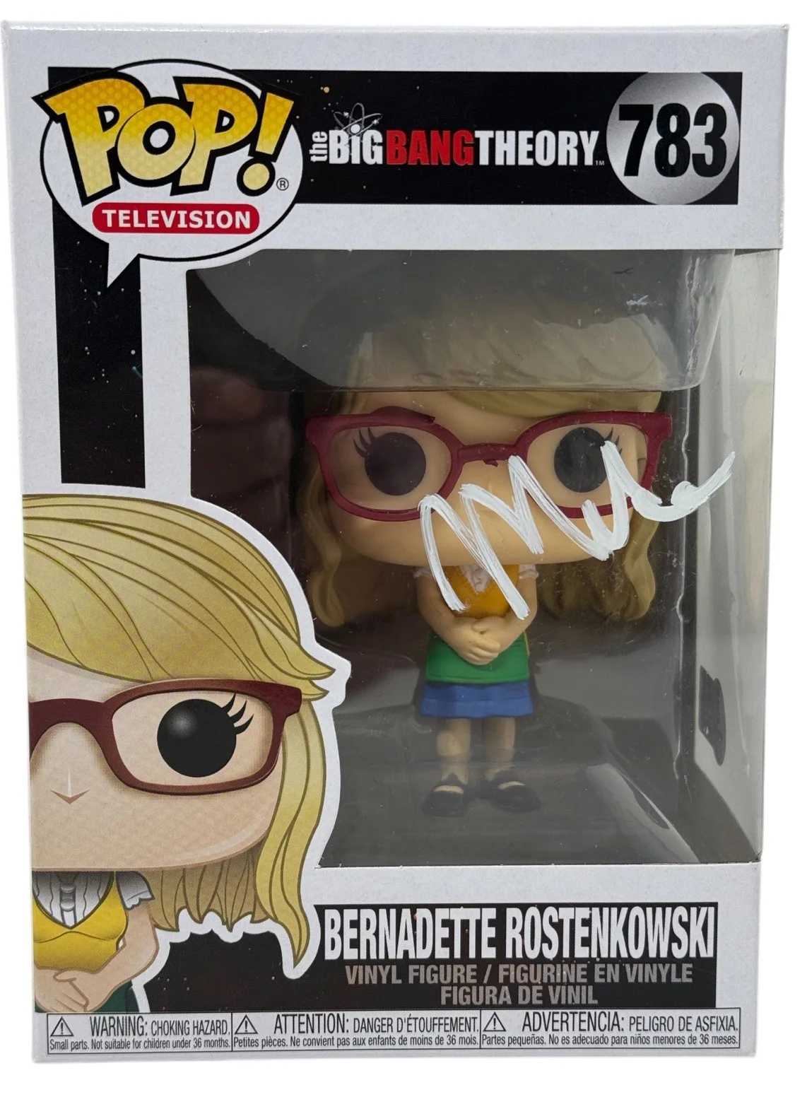 Melissa Rauch — Melissa Rauch Signed Big Bang Theory Bernadette Funko Pop 783 Autograph Beckett