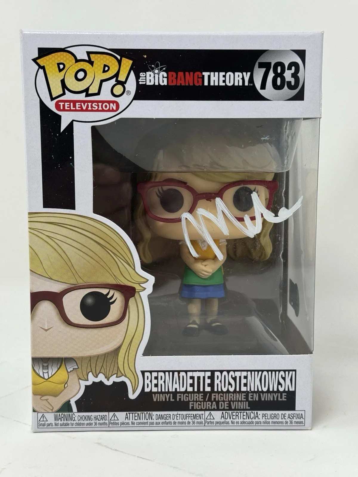 Melissa Rauch — Melissa Rauch Signed Big Bang Theory Bernadette Funko Pop 783 Autograph Beckett, image 2