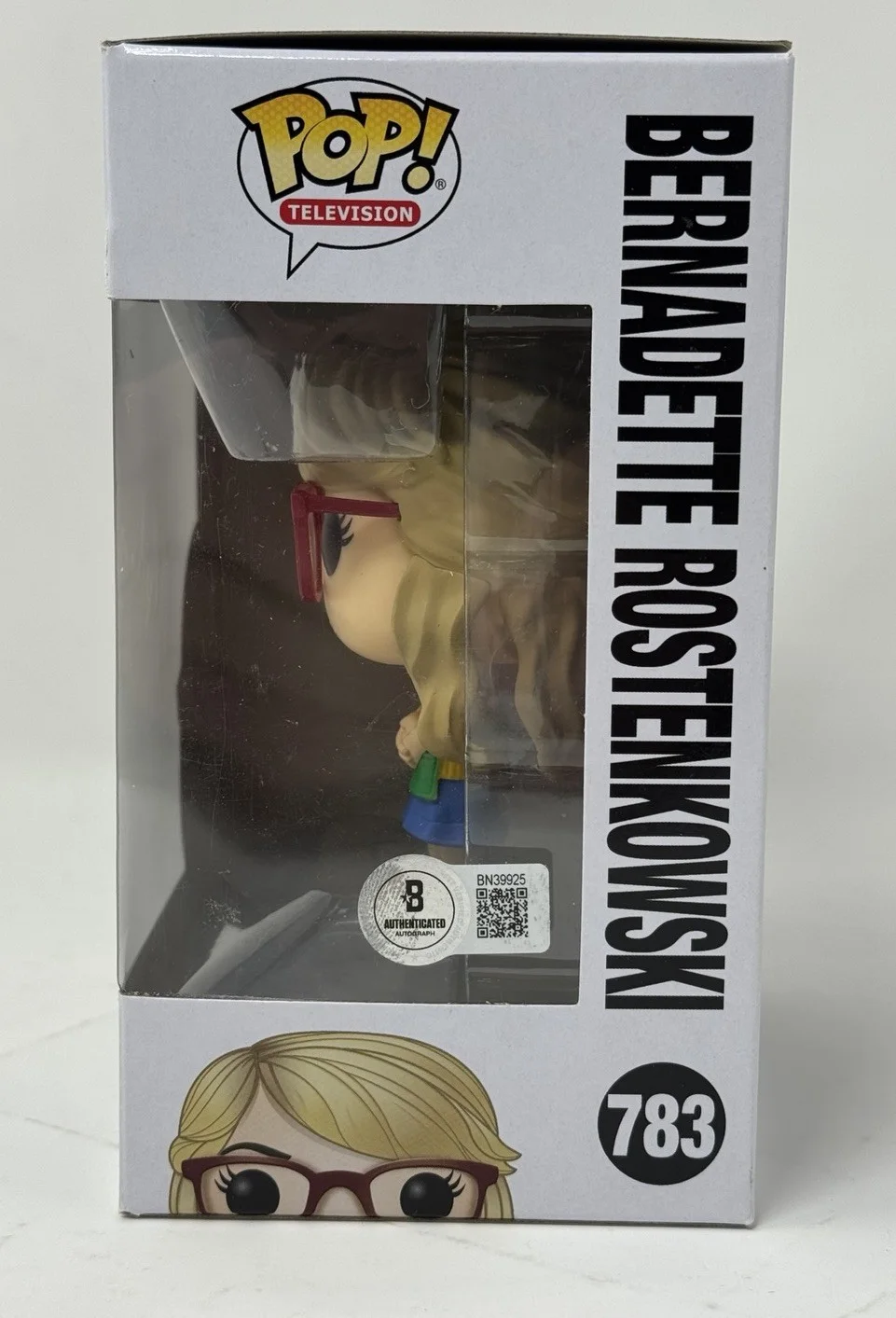Melissa Rauch — Melissa Rauch Signed Big Bang Theory Bernadette Funko Pop 783 Autograph Beckett, image 4