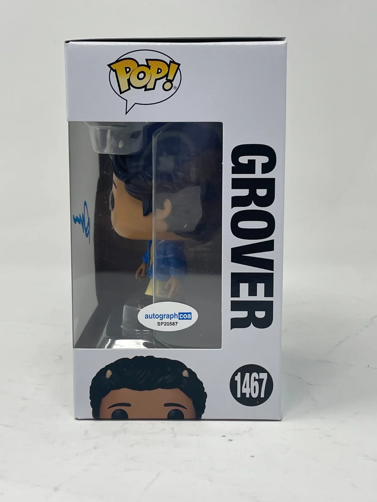 Aryan Simhadri — Aryan Simhadri Signed Percy Jackson and the Olympians Grover 1467 Funko Pop ACOA, image 2