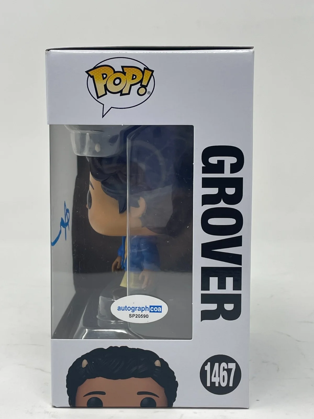 Aryan Simhadri — Aryan Simhadri Signed Percy Jackson and the Olympians Grover 1467 Funko Pop ACOA, image 4