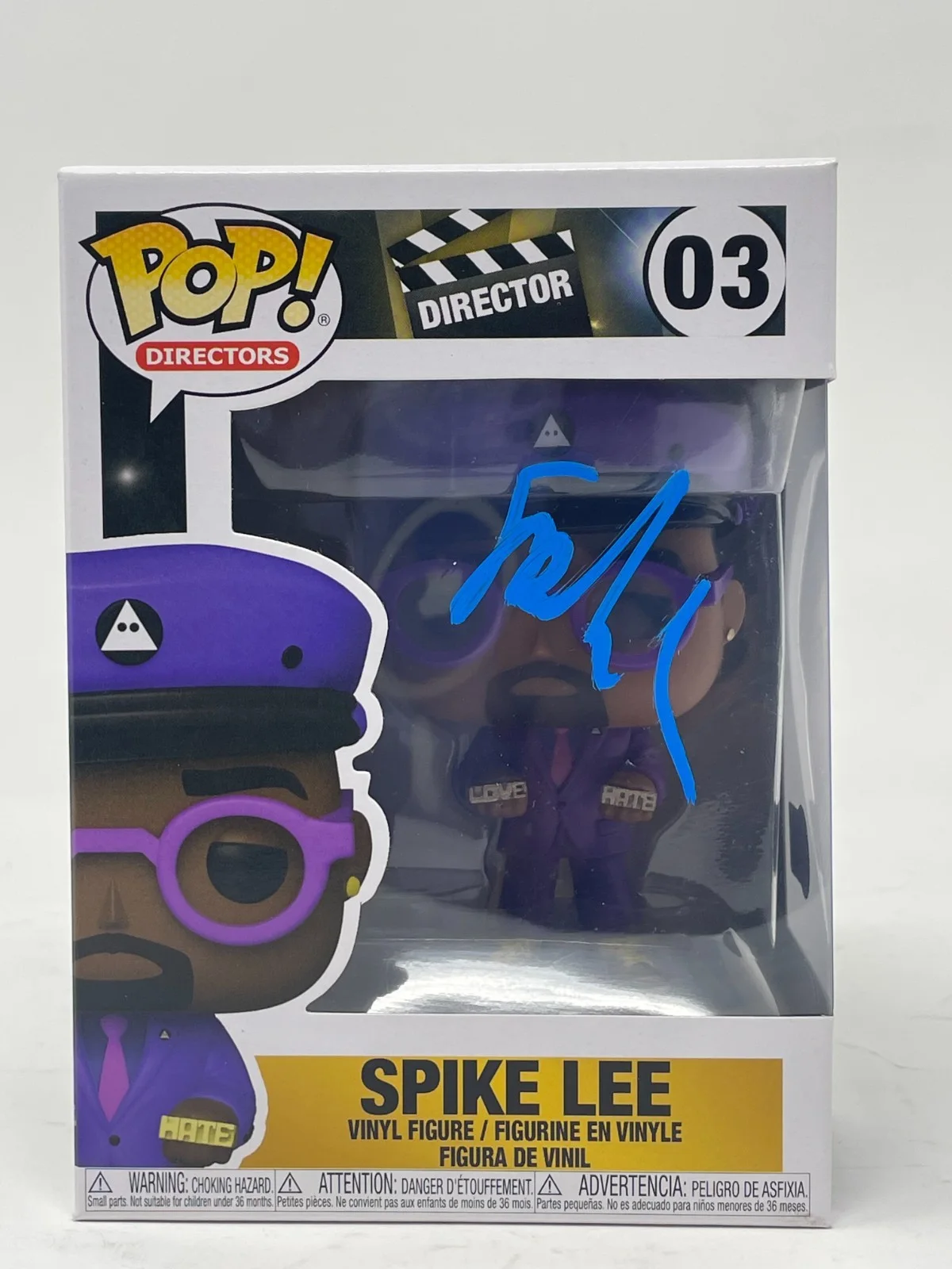 Spike Lee — Spike Lee Signed Autograph Funko Pop 03 Director Do The Right Thing Beckett COA, image 2