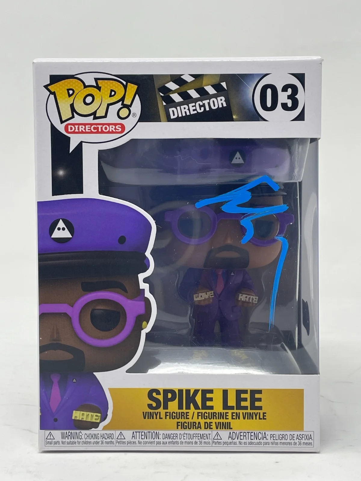 Spike Lee — Spike Lee Signed Autograph Funko Pop 03 Director Do The Right Thing Beckett COA, image 4