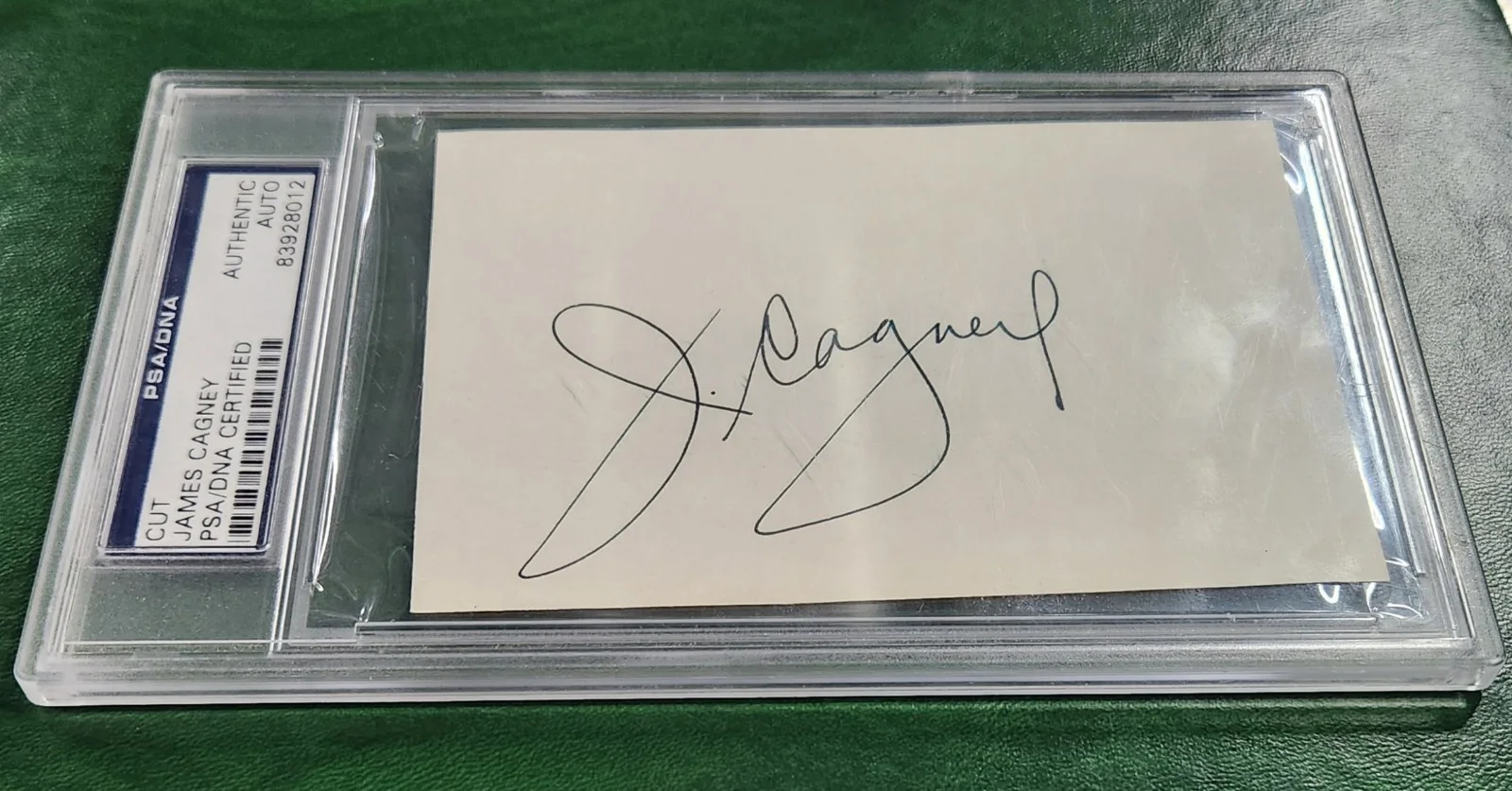 James Cagney — Certified JAMES CAGNEY (1899-1986) autograph cut signed PSA/DNA, image 5