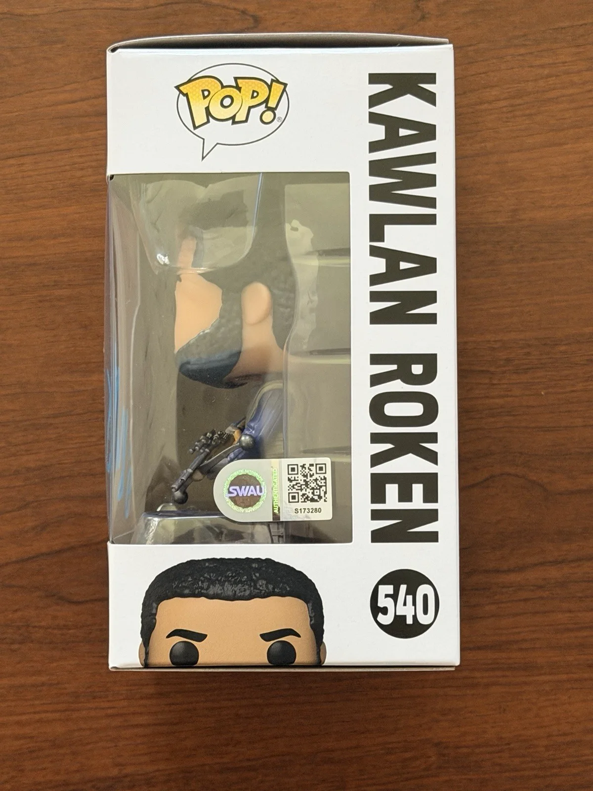 Oshea Jackson — O'SHEA JACKSON SIGNED STAR WARS FUNKO POP KAWLAN ROKEN OBI WAN SWAU COA, image 2