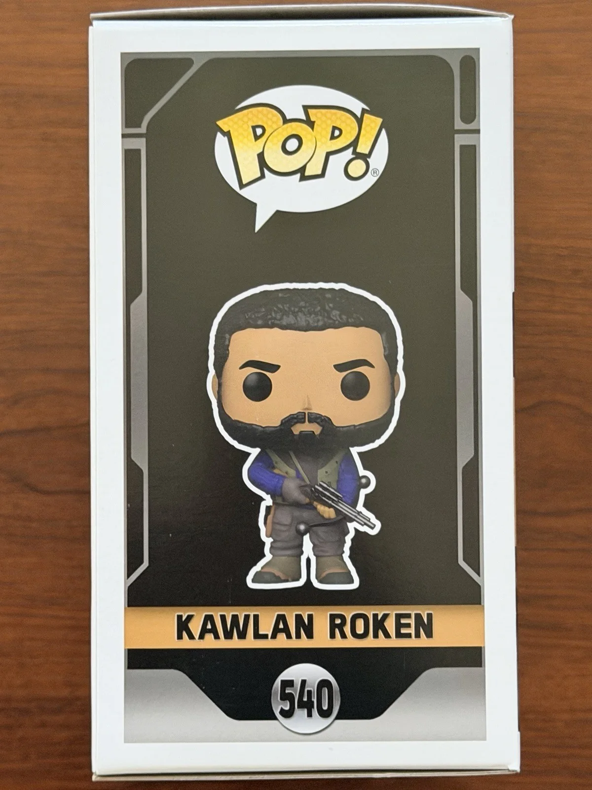 Oshea Jackson — O'SHEA JACKSON SIGNED STAR WARS FUNKO POP KAWLAN ROKEN OBI WAN SWAU COA, image 3