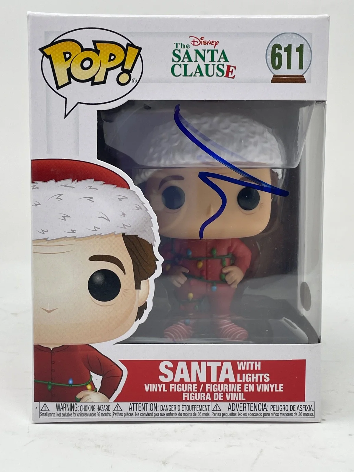 Tim Allen — Tim Allen Signed Autograph The Santa Clause #611 Funko Pop Figure ACOA COA, image 2