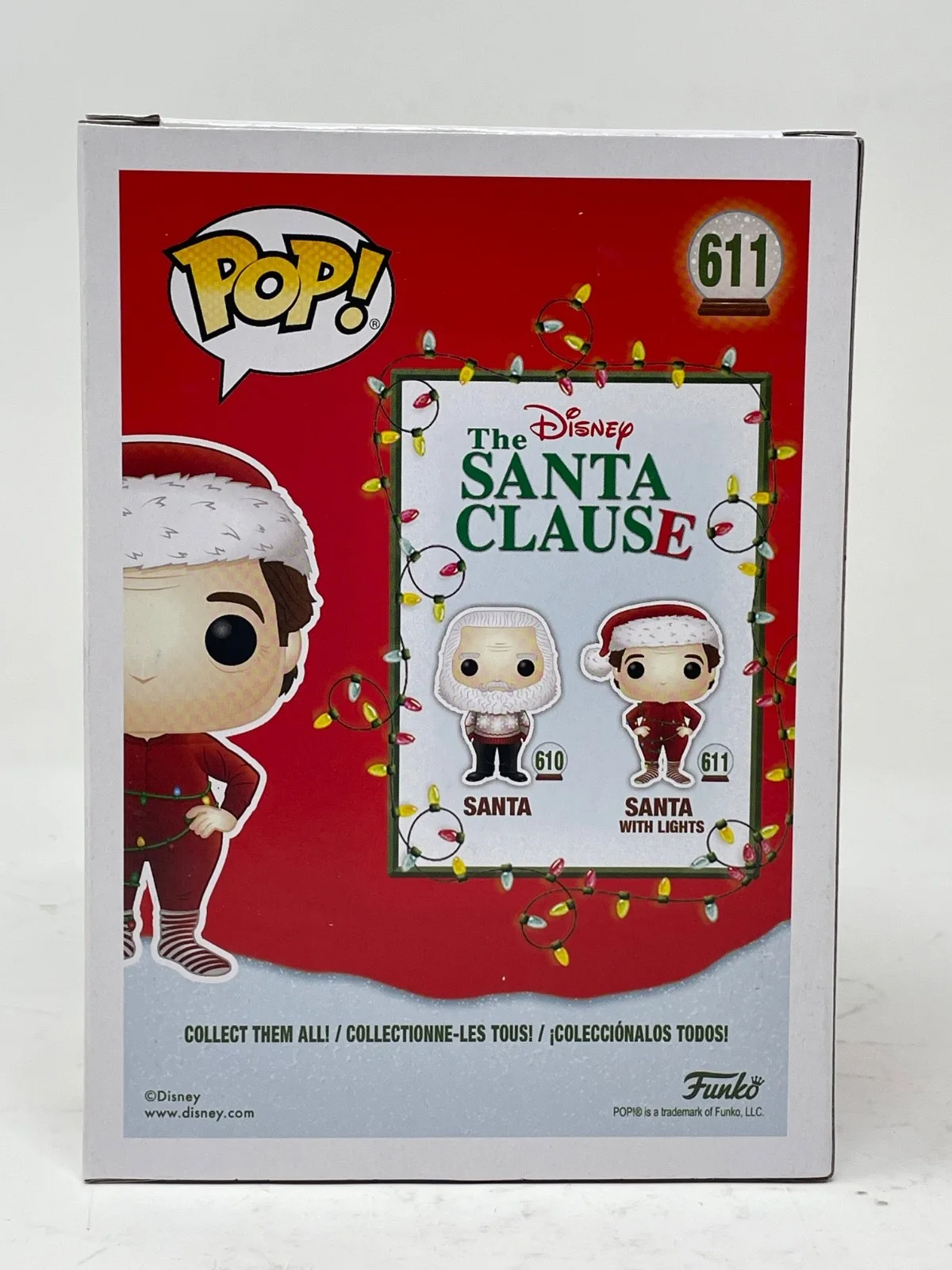 Tim Allen — Tim Allen Signed Autograph The Santa Clause #611 Funko Pop Figure ACOA COA, image 4