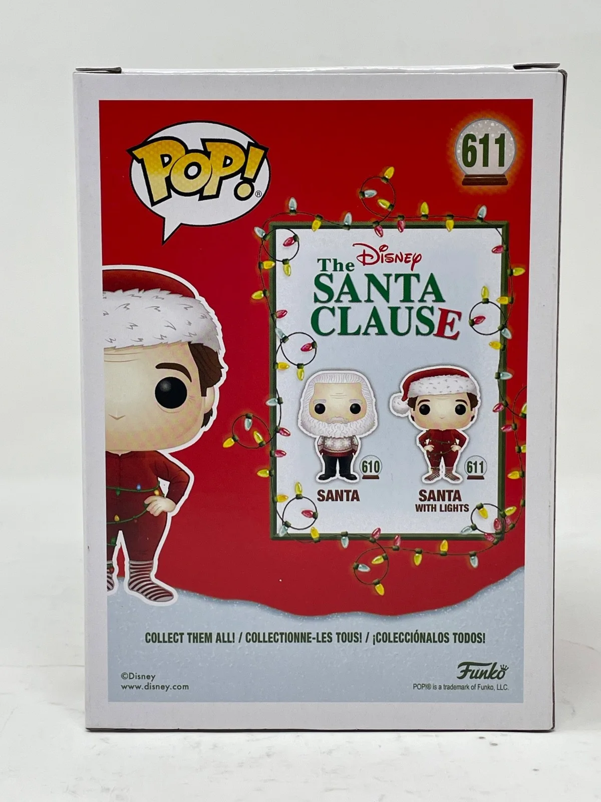 Tim Allen — Tim Allen Signed Autograph The Santa Clause #611 Funko Pop Figure ACOA COA, изображение 3