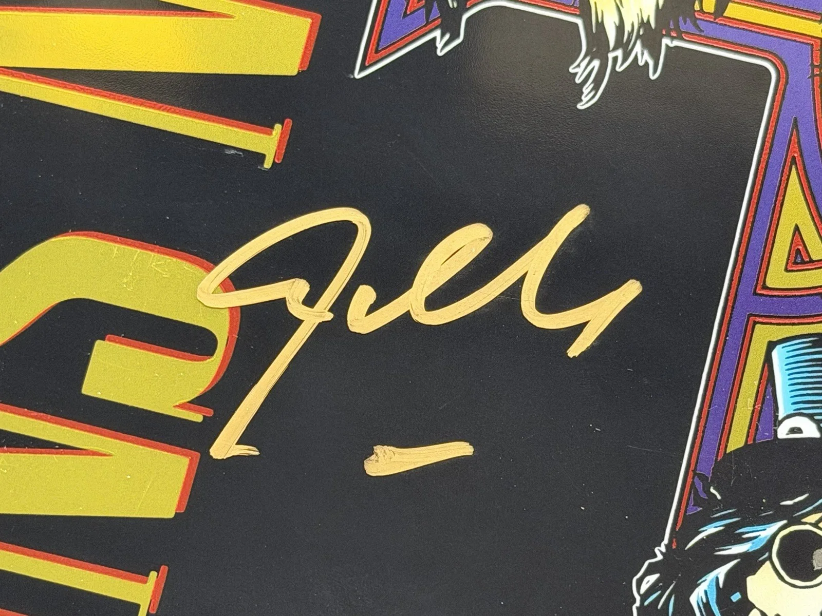 Steven Adler Signed Autographed Guns N Roses Appetite For Destruction Vinyl BAS, image 2