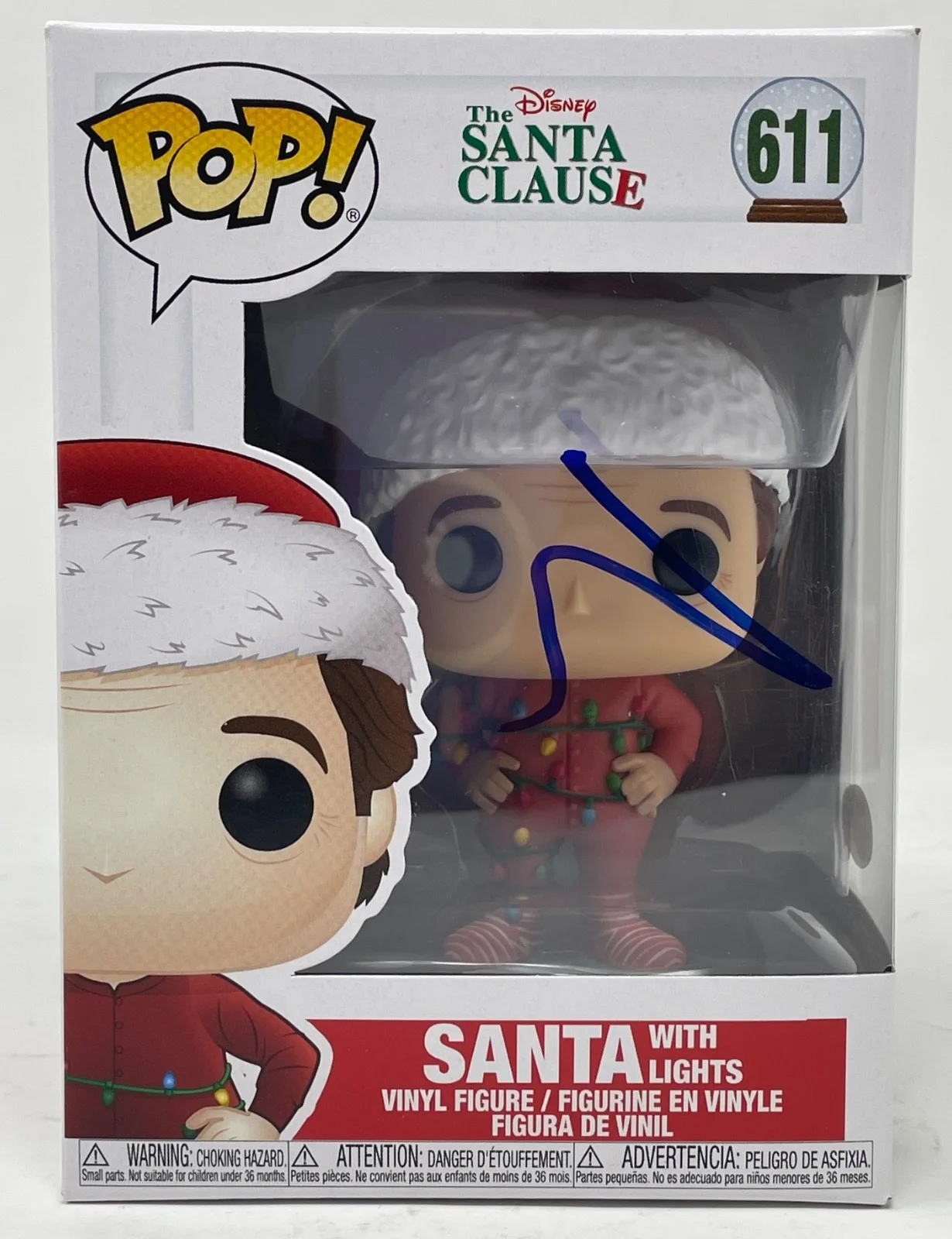 Tim Allen — Tim Allen Signed Autograph The Santa Clause #611 Funko Pop Figure ACOA COA, изображение 2