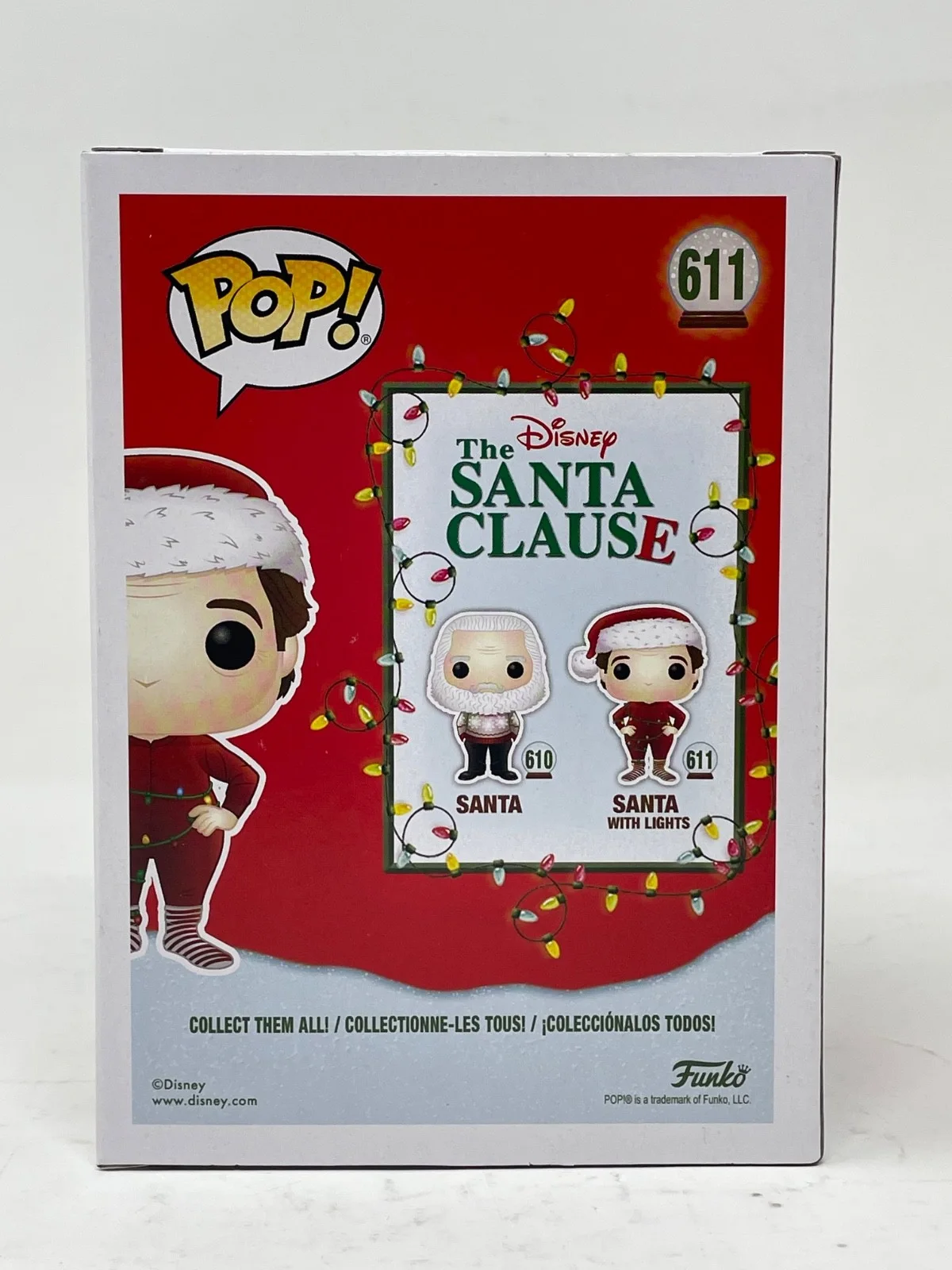 Tim Allen — Tim Allen Signed Autograph The Santa Clause #611 Funko Pop Figure ACOA COA, изображение 4