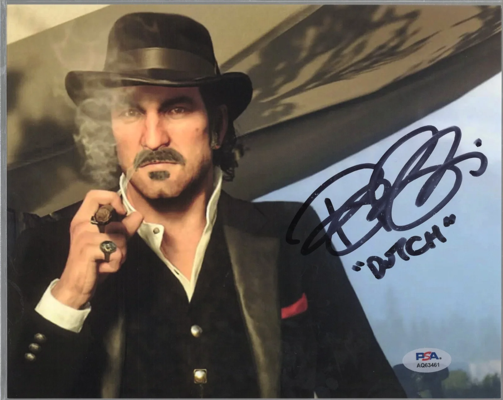Benjamin Byron Davis — Benjamin Byron Davis Red Dead Redemption Signed 8x10 Photo PSA DNA Auto COA *61