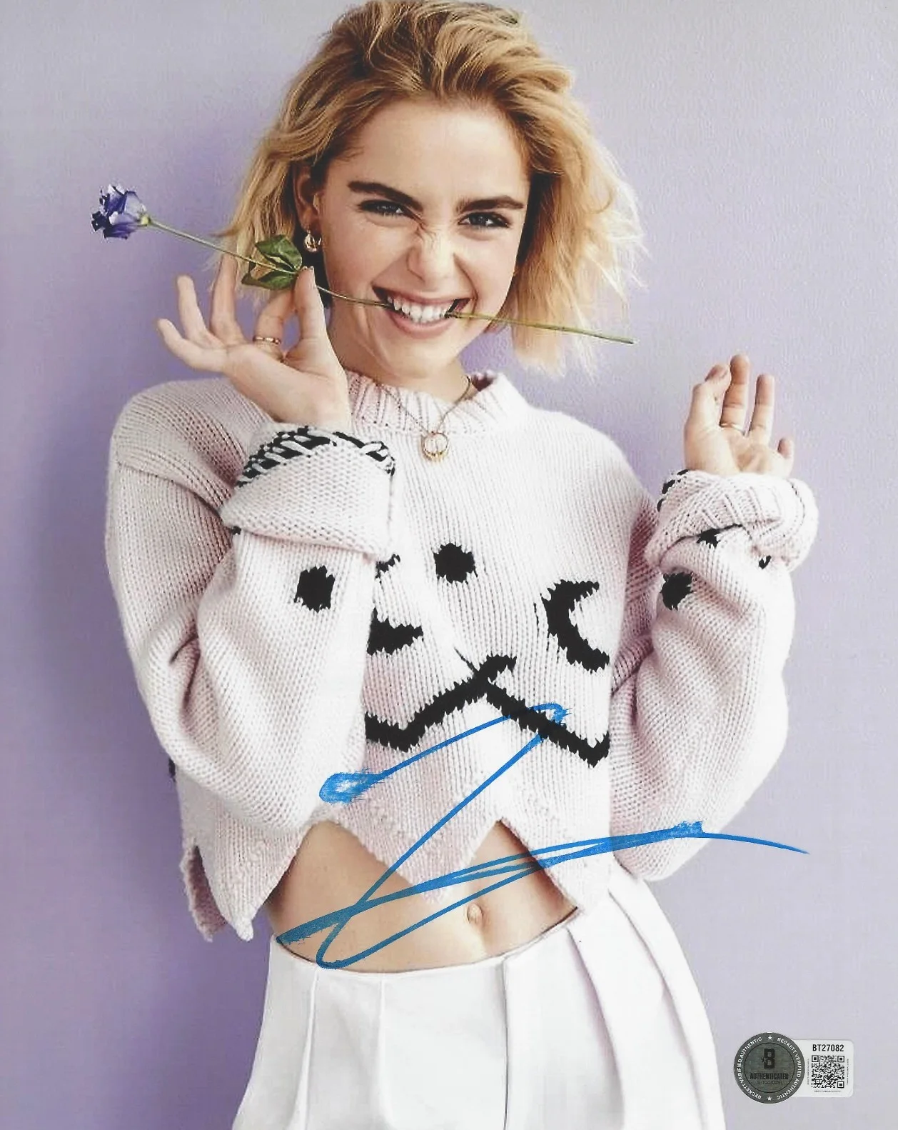 KIERNAN SHIPKA SIGNED 'GOODBYE GIRL' 8x10 PHOTO 2 SEXY ACTRESS BECKETT BAS COA, изображение 2