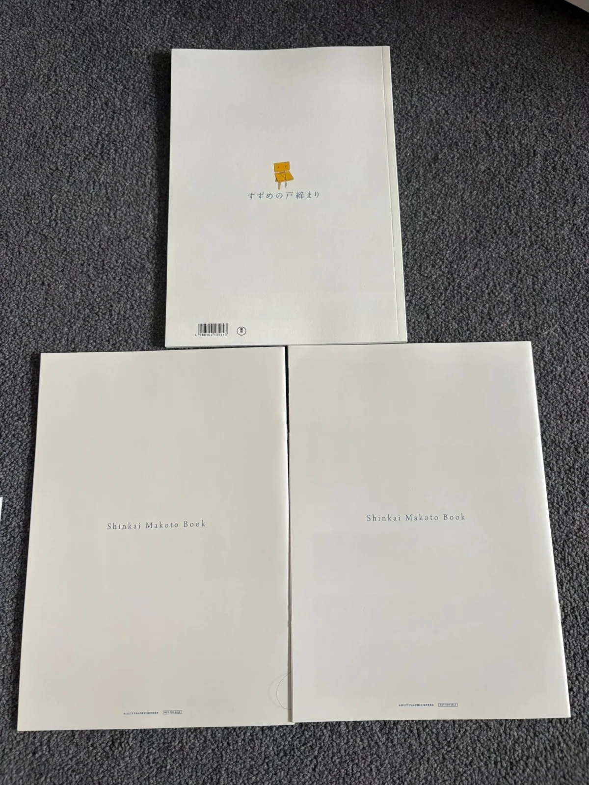 Suzume Movie Pamphlet Programm X3 すずめの戸締まり, image 2