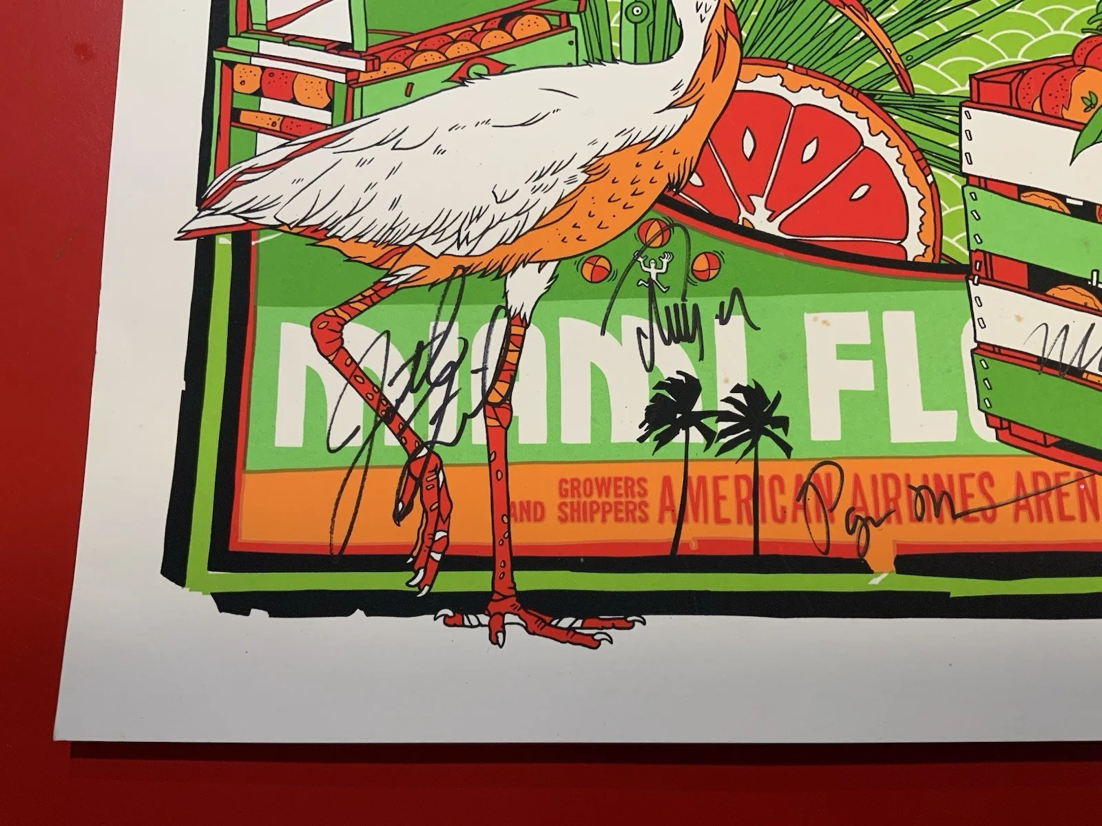 PHISH Rare Autographed 2009 New Years Official Concert Poster Signed By Band #69, image 2