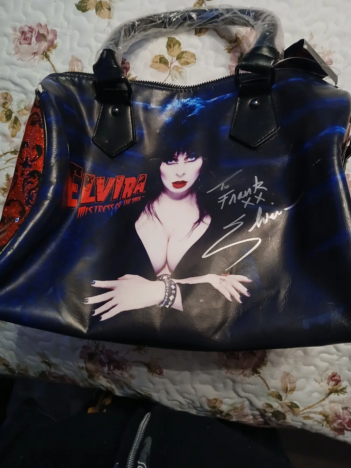 Nice Elvira Bag Signed It's Has To Frank, image 3