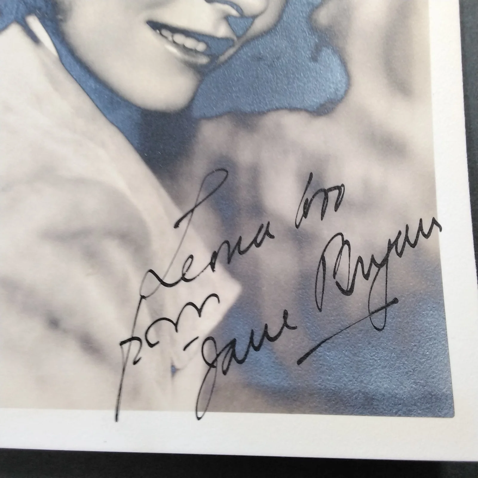 Jane Wyman SIGNED DW Photo Film Actress Falcon Crest The Yearling Johnny Belinda, изображение 3