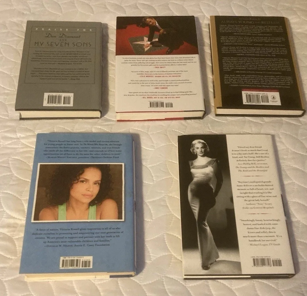 “The Young And The Restless” (Soap Opera) Signed Books/Apron Memorabilia, изображение 3