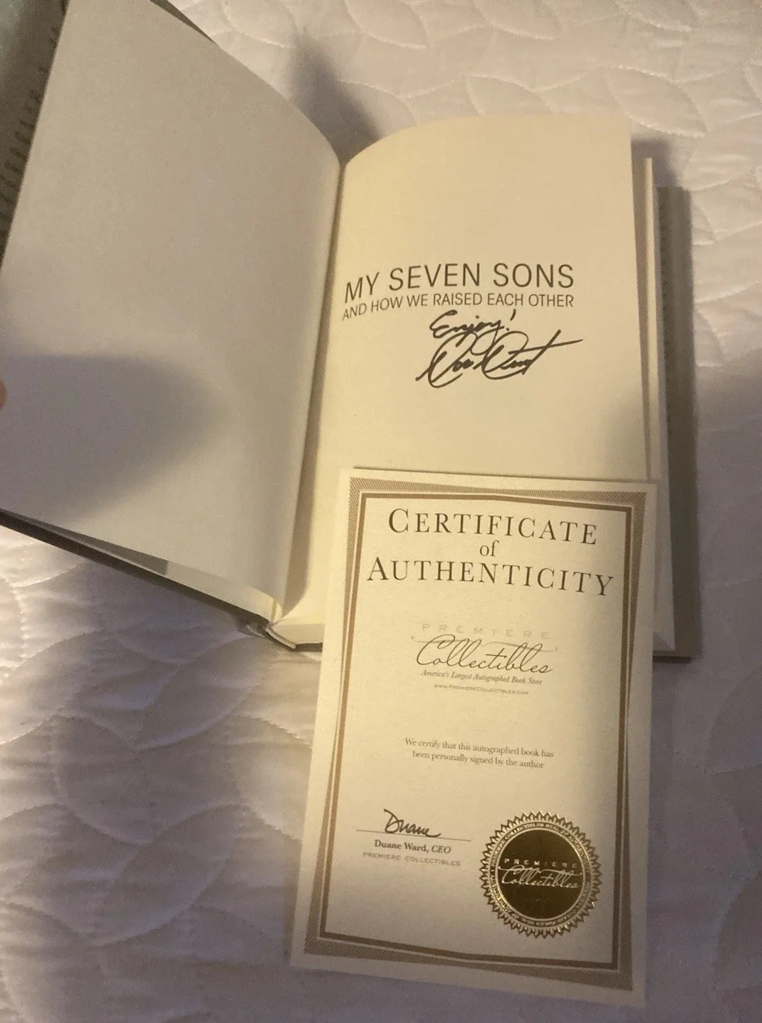 “The Young And The Restless” (Soap Opera) Signed Books/Apron Memorabilia, изображение 4