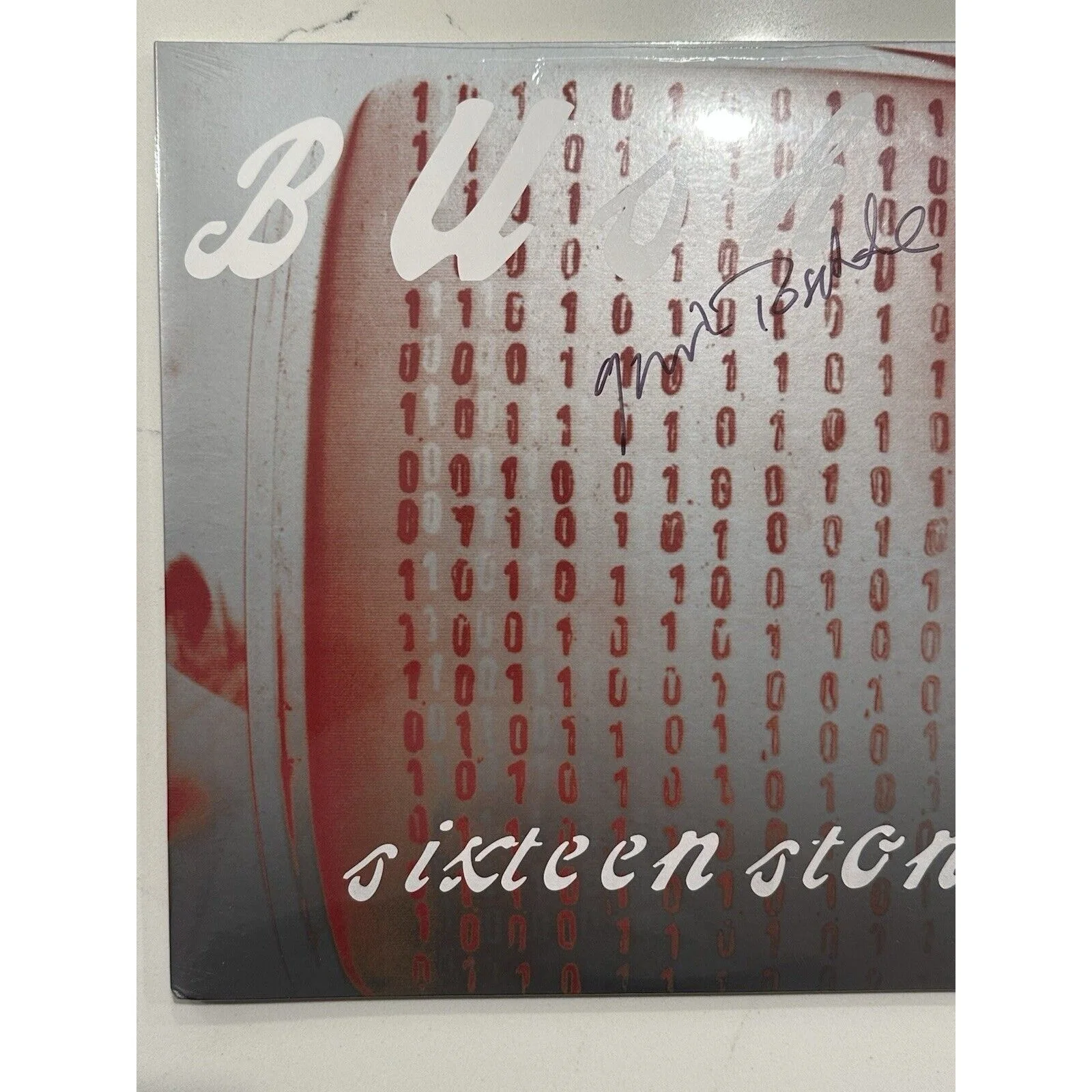 Gavin Rossdale — AUTOGRAPHED Bush Sixteen Stone Gavin Rossdale Red 30th Vinyl LP SIGNED, image 2