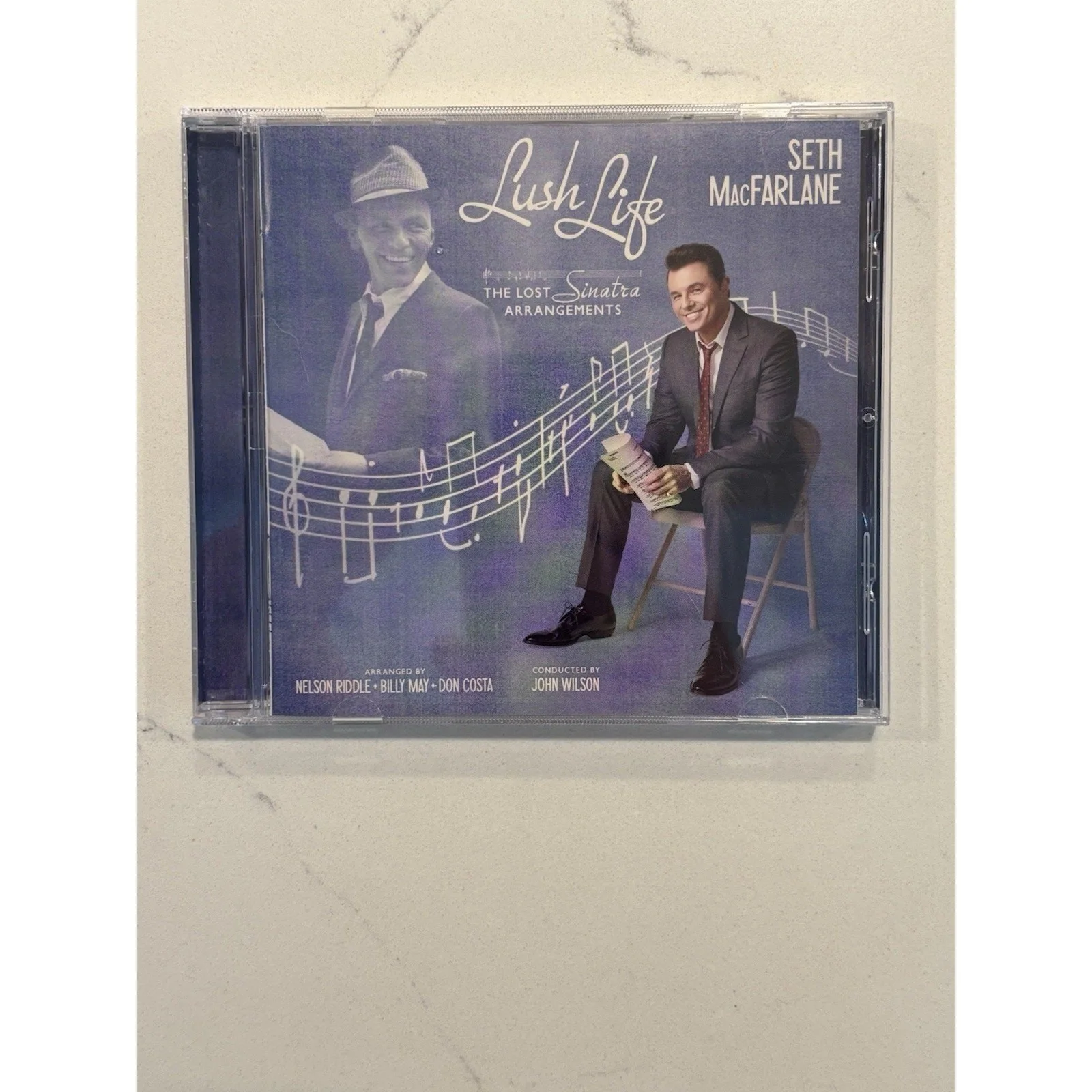 Seth MacFarlane Signed CD Insert - Lush Life - The Lost Sinatra Arrangements #2, image 4