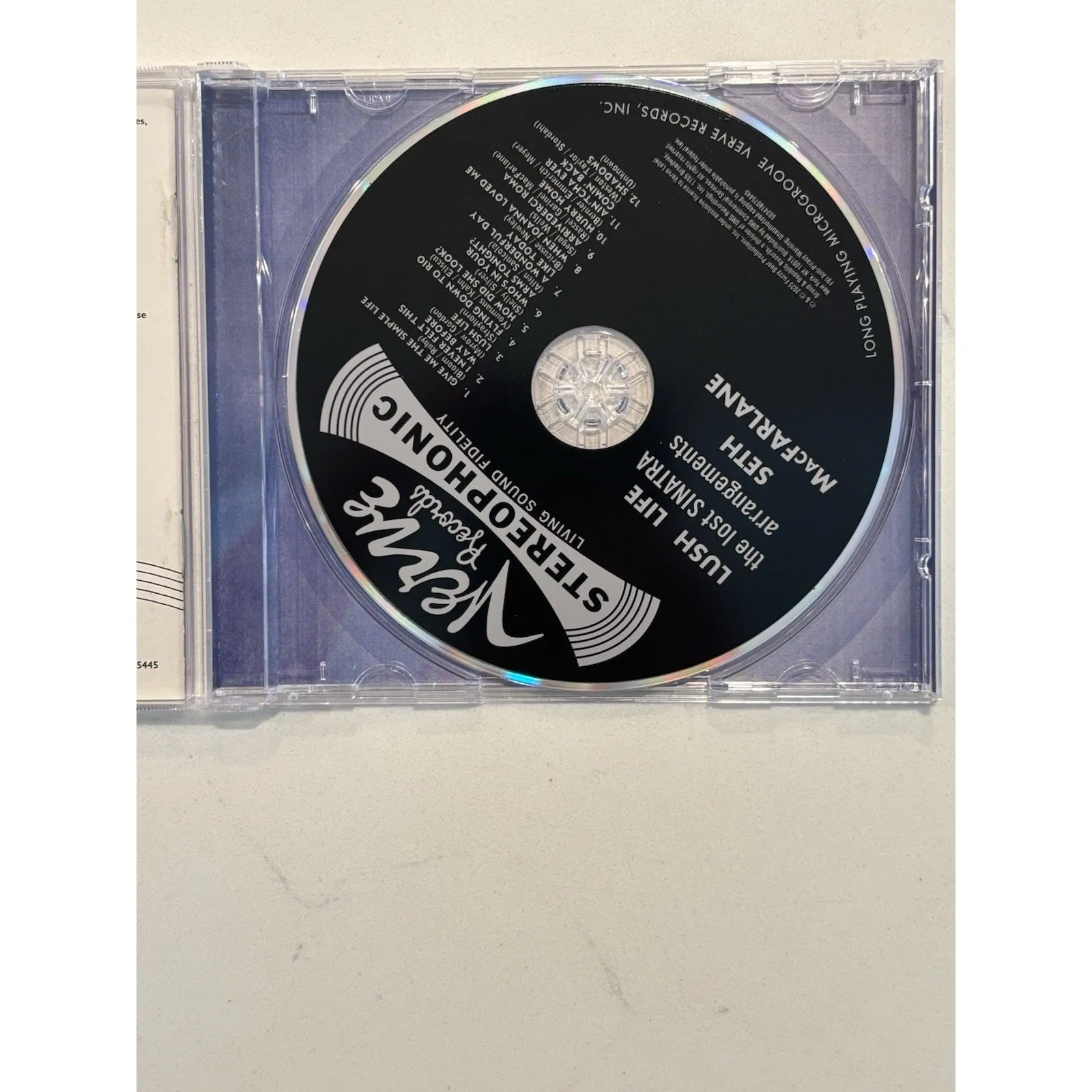 Seth MacFarlane Signed CD Insert - Lush Life - The Lost Sinatra Arrangements #2, image 5