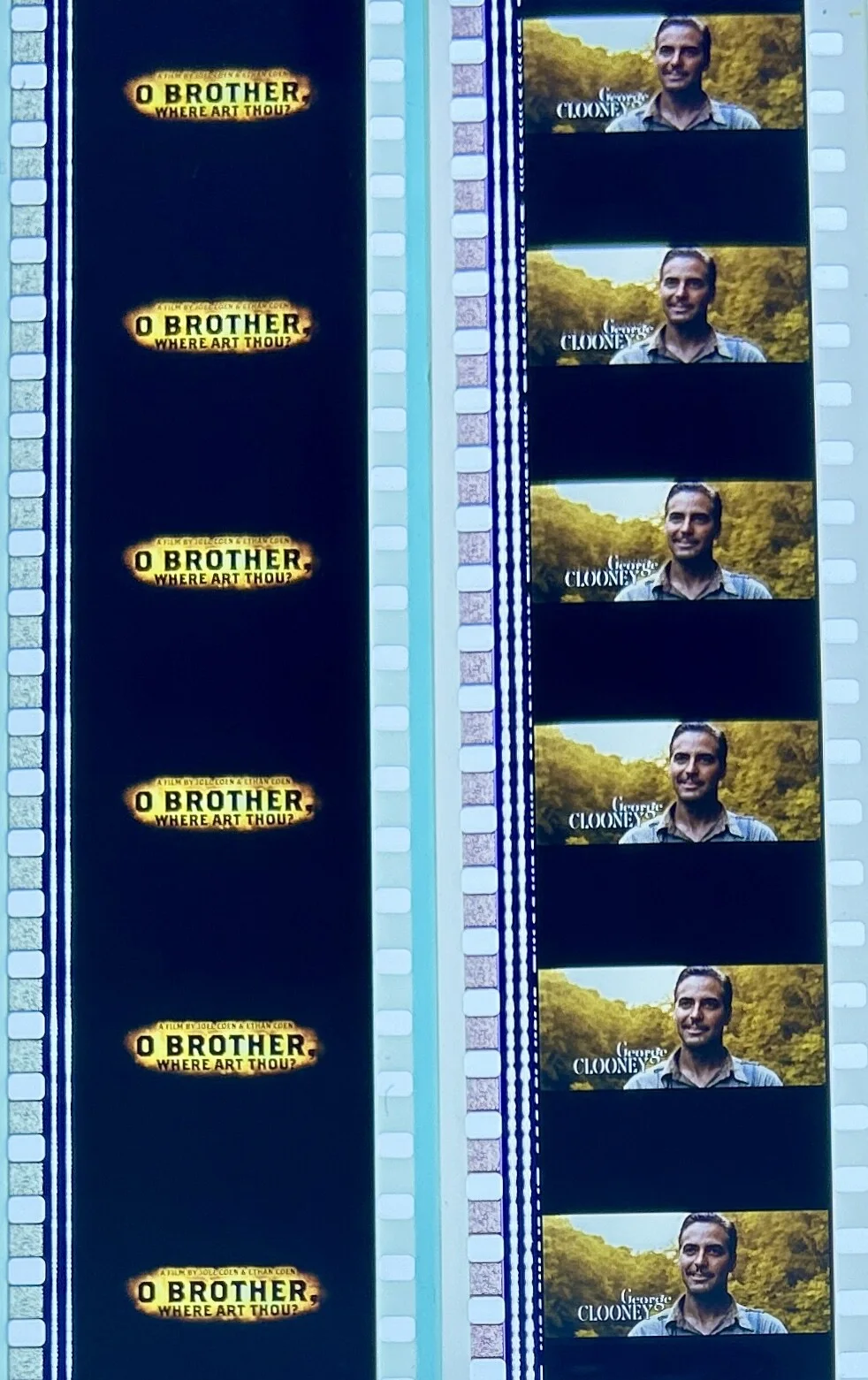 O Brother, Where Art Thou? (2000) Very Rare Unmounted Genuine 35mm Film Cells, изображение 3