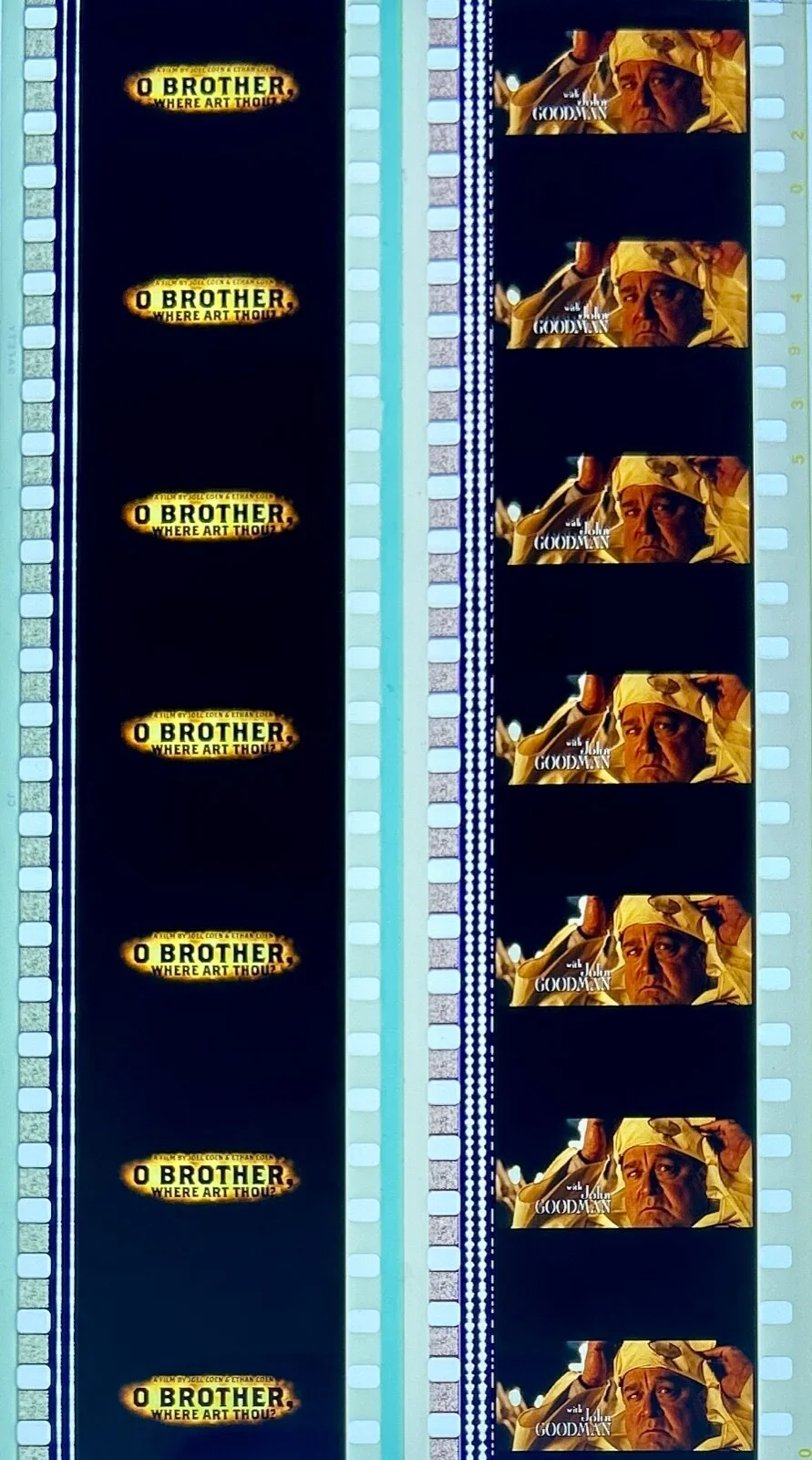 O Brother, Where Art Thou? (2000) Very Rare Unmounted Genuine 35mm Film Cells, изображение 4