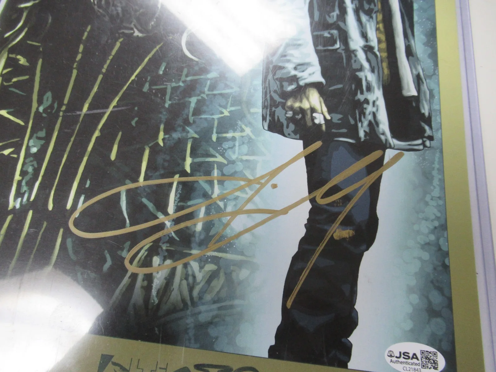 Jason Momoa — Jason Mamoa SIgned Autographed 11x17 Picture JSA Authenticated - Aquaman, изображение 2