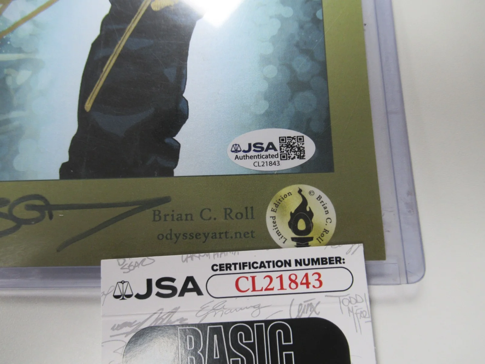 Jason Momoa — Jason Mamoa SIgned Autographed 11x17 Picture JSA Authenticated - Aquaman, изображение 3