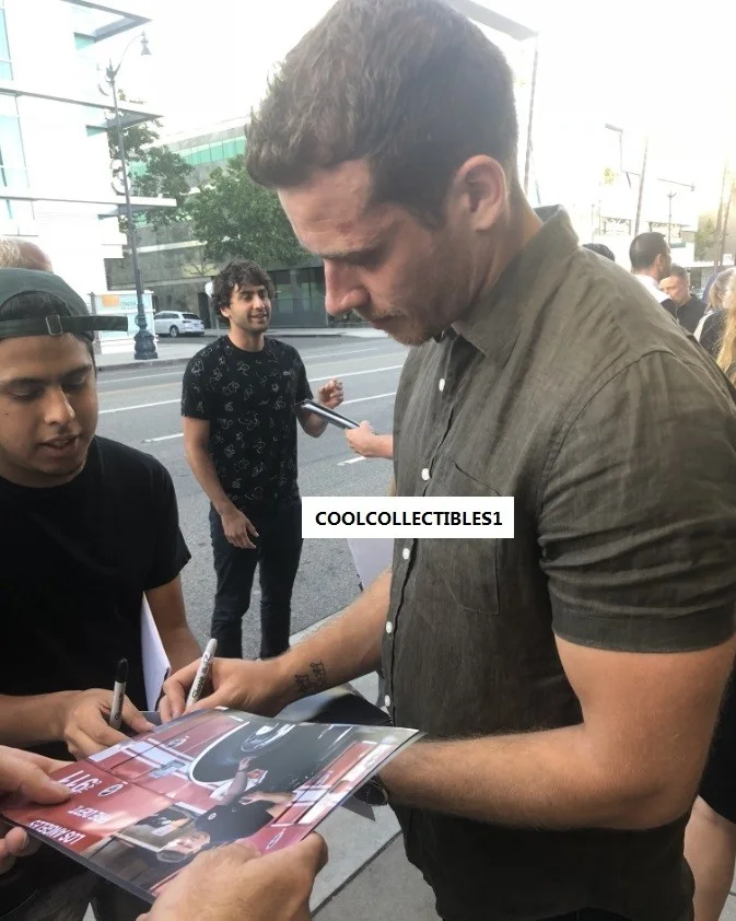 OLIVER STARK — OLIVER STARK "9-11" IN PERSON SIGNED 8X10 COLOR PHOTO 1 COA "PROOF", изображение 5