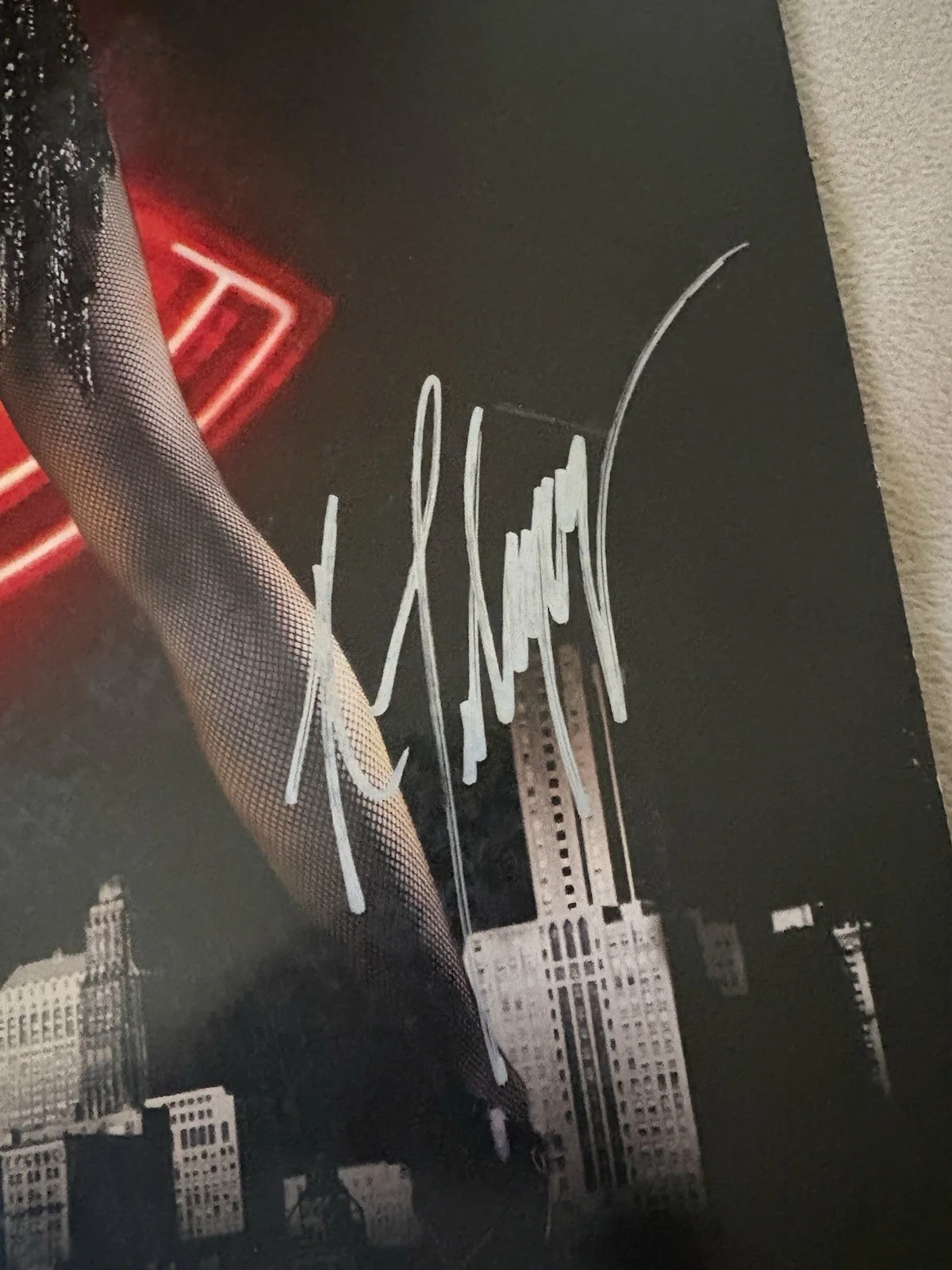 Catherine Zeta Jones — Chicago Movie Poster 40x27 Signed By 5 Stars C Jones, Richard Gere Etc. w/COA, изображение 4