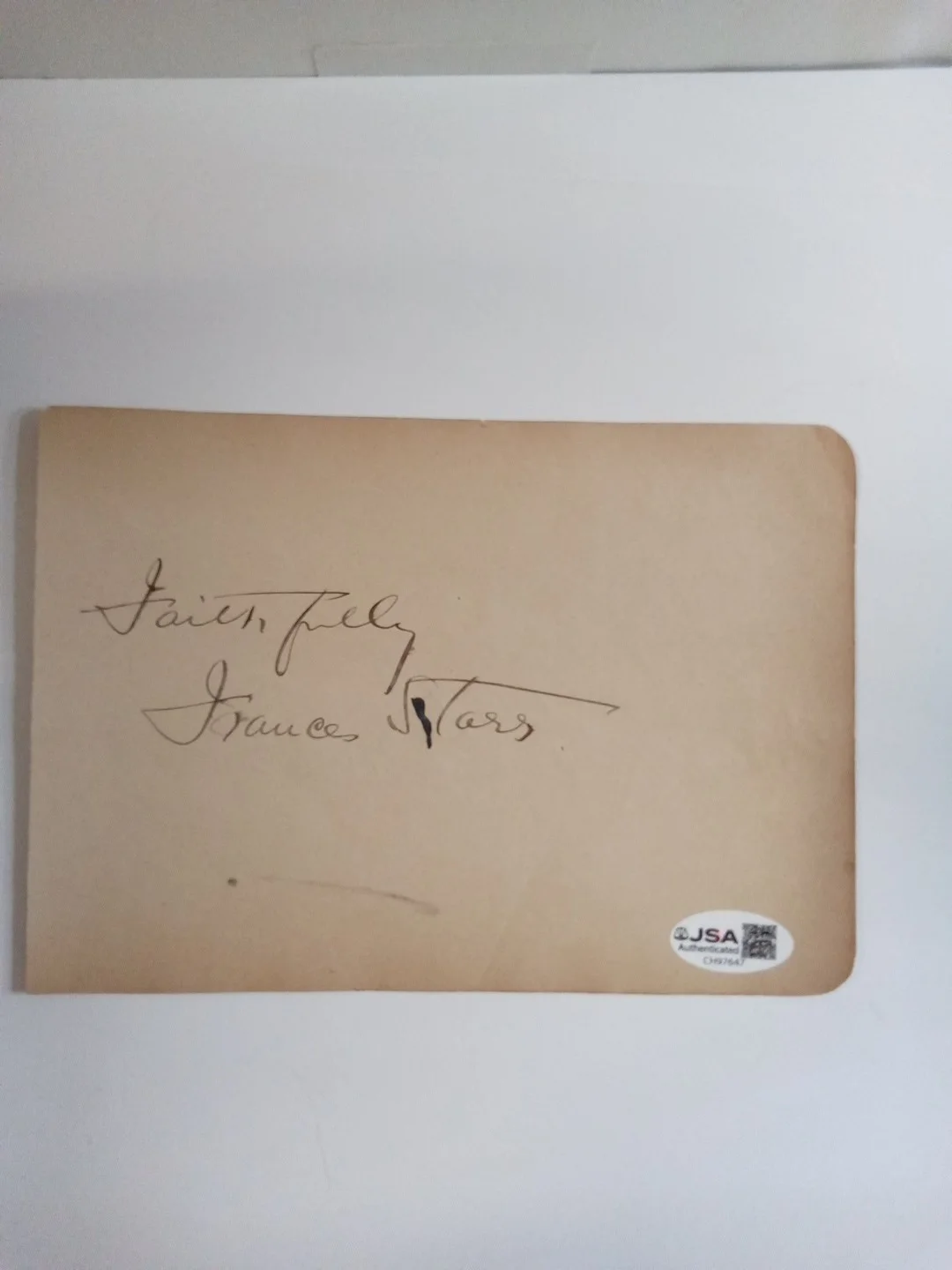 Charlotte Greenwood & Frances Starr Signed Page Broadway Oklahoma JSA, изображение 3