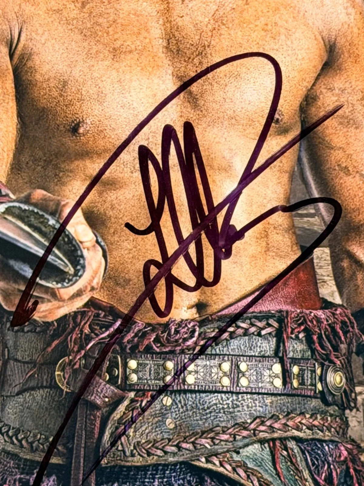 Liam McIntyre — Liam McIntyre Signed 8x10 Photo Spartacus Autograph, image 2