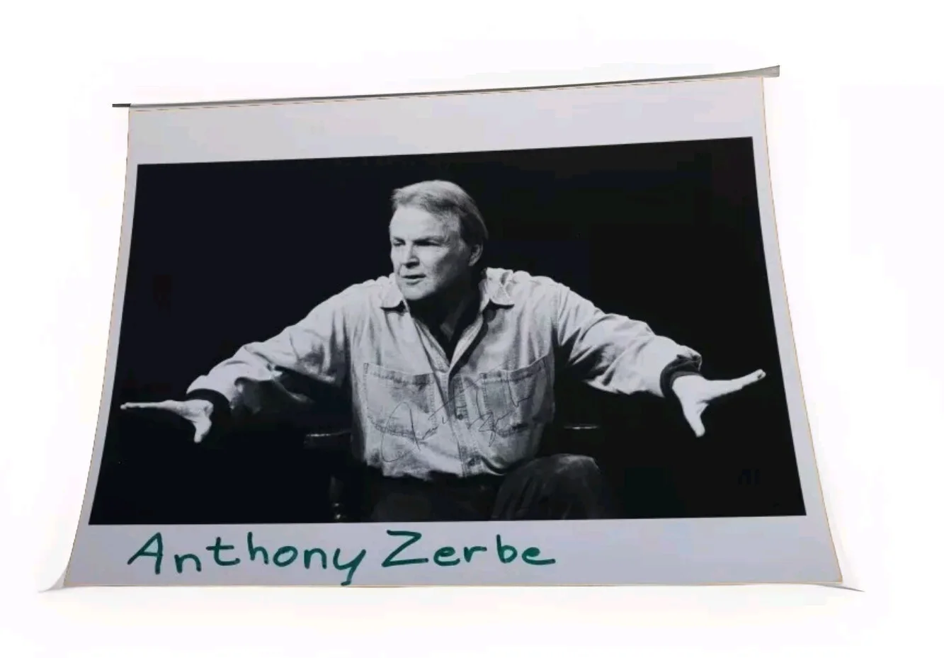 Anthony Zerbe — Anthony Zerbe Signed 8x10 Photo Autograph Star Trek Matrix James Bond, изображение 5