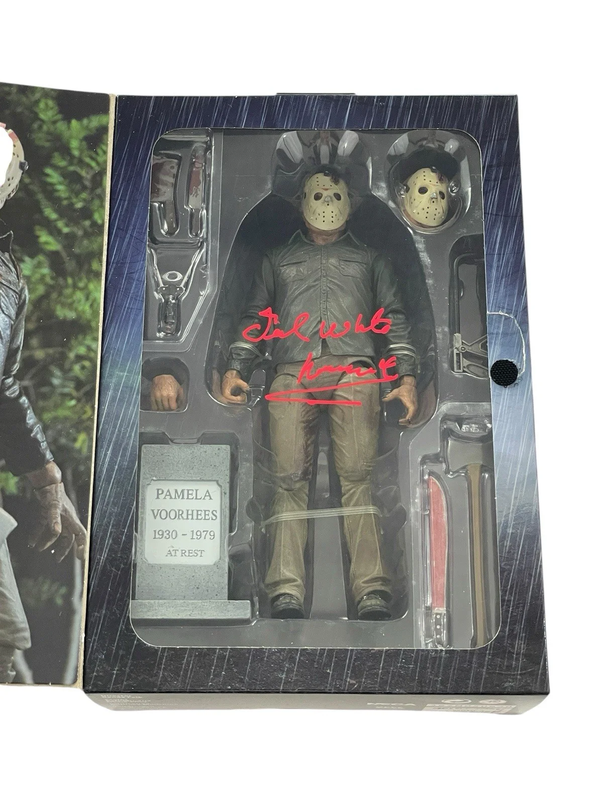 Ted White — Friday The 13th The Final Chapter Ted White Signed NECA 7" Jason Action Figure, image 2