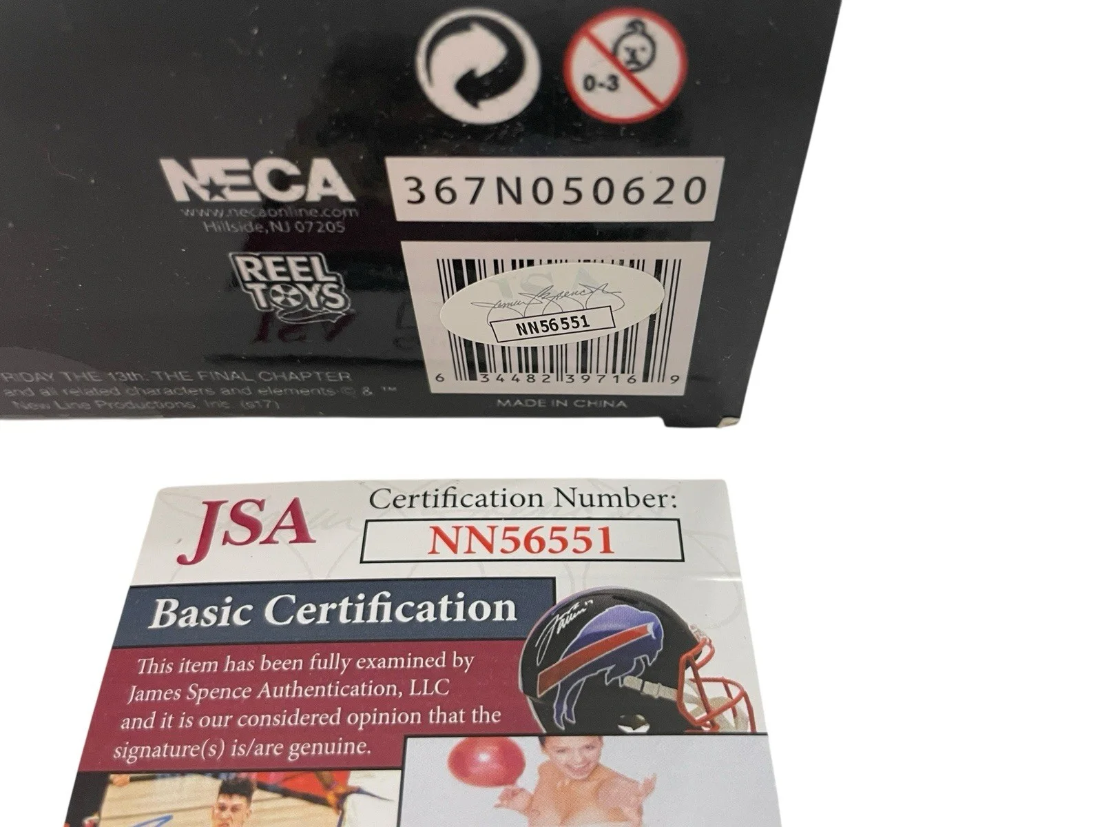 Ted White — Friday The 13th The Final Chapter Ted White Signed NECA 7" Jason Action Figure, image 5