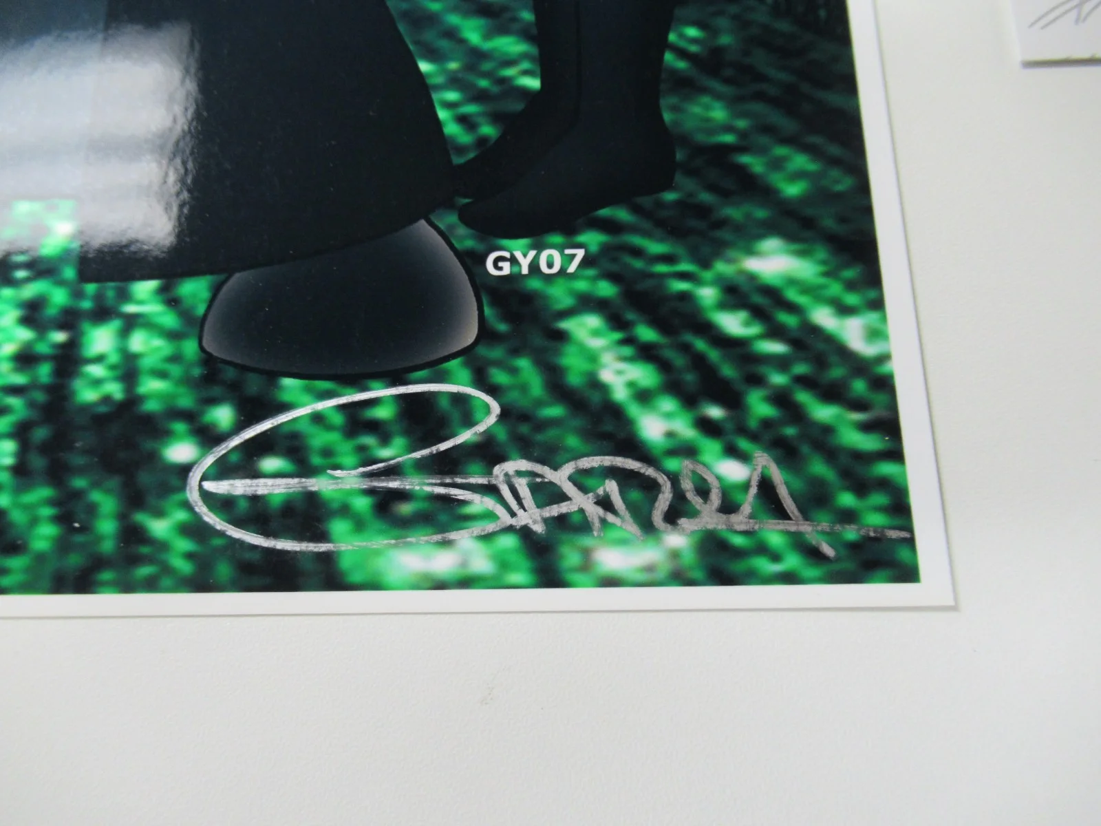 Christopher Lloyd — Artist Gary Yap Signed The Matrix Simpsons 8x10 Photo JSA Authenticated, изображение 2