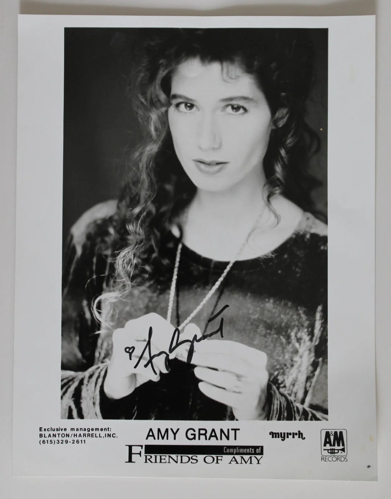 AMY GRANT 1991-92 Heart In Motion Tour Program - Signed/Autographed with extra, image 4