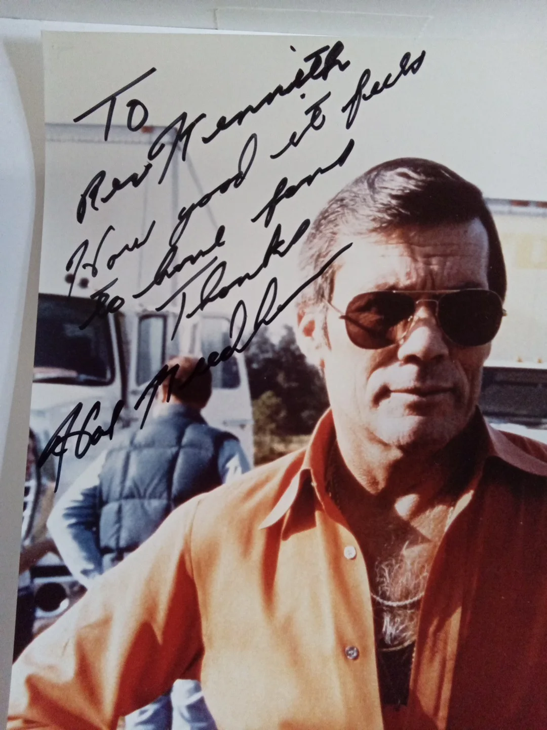 Hal Needham Signed 8x10 Photo Director Smokey And The Bandit JSA, image 3