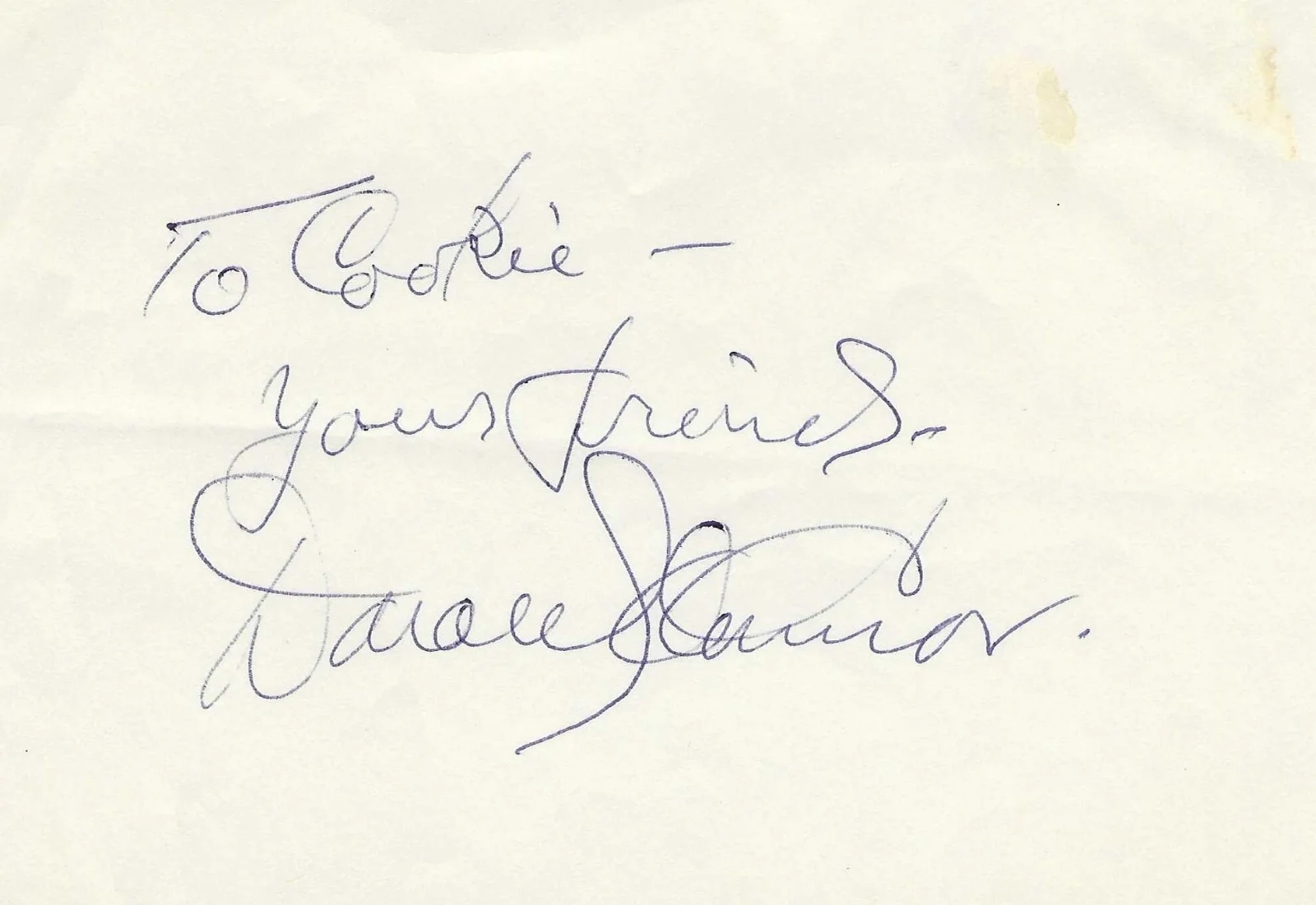 GENE KELLY, Donald O'Connor, DEBBIE REYNOLDS — SINGING IN THE RAIN cast autographs GENE KELLY, Donald O'Connor, DEBBIE REYNOLDS, изображение 4
