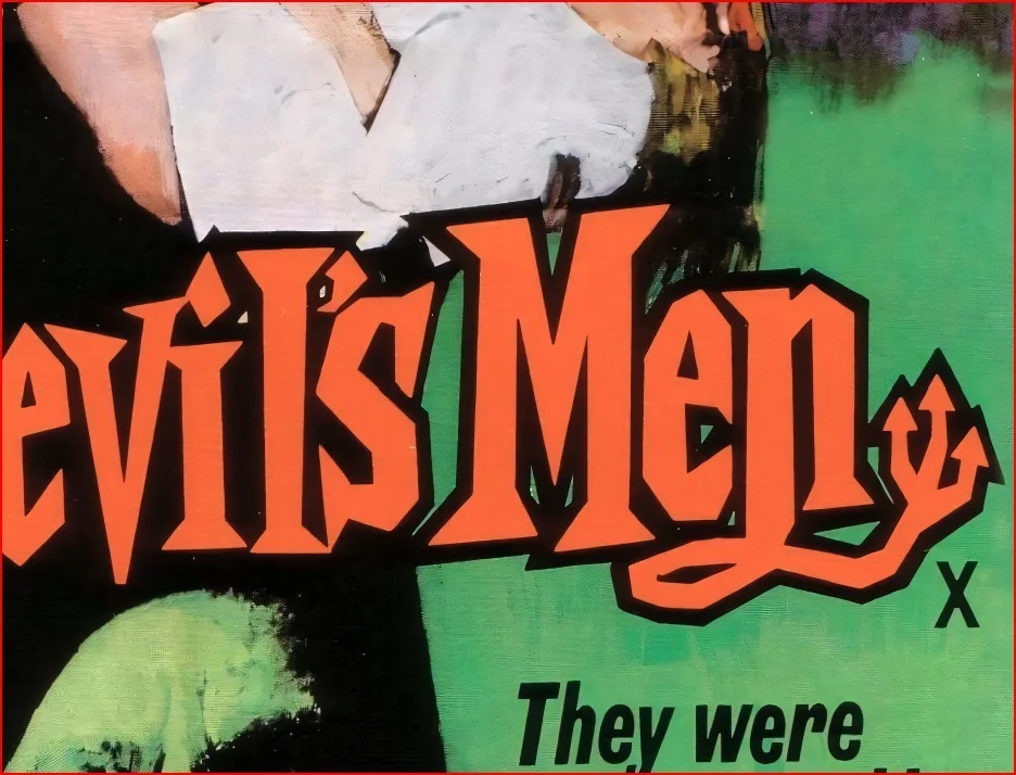The Devil's Men 1976 Horror - Restored 27.2" x 41" US One Sheet, image 4
