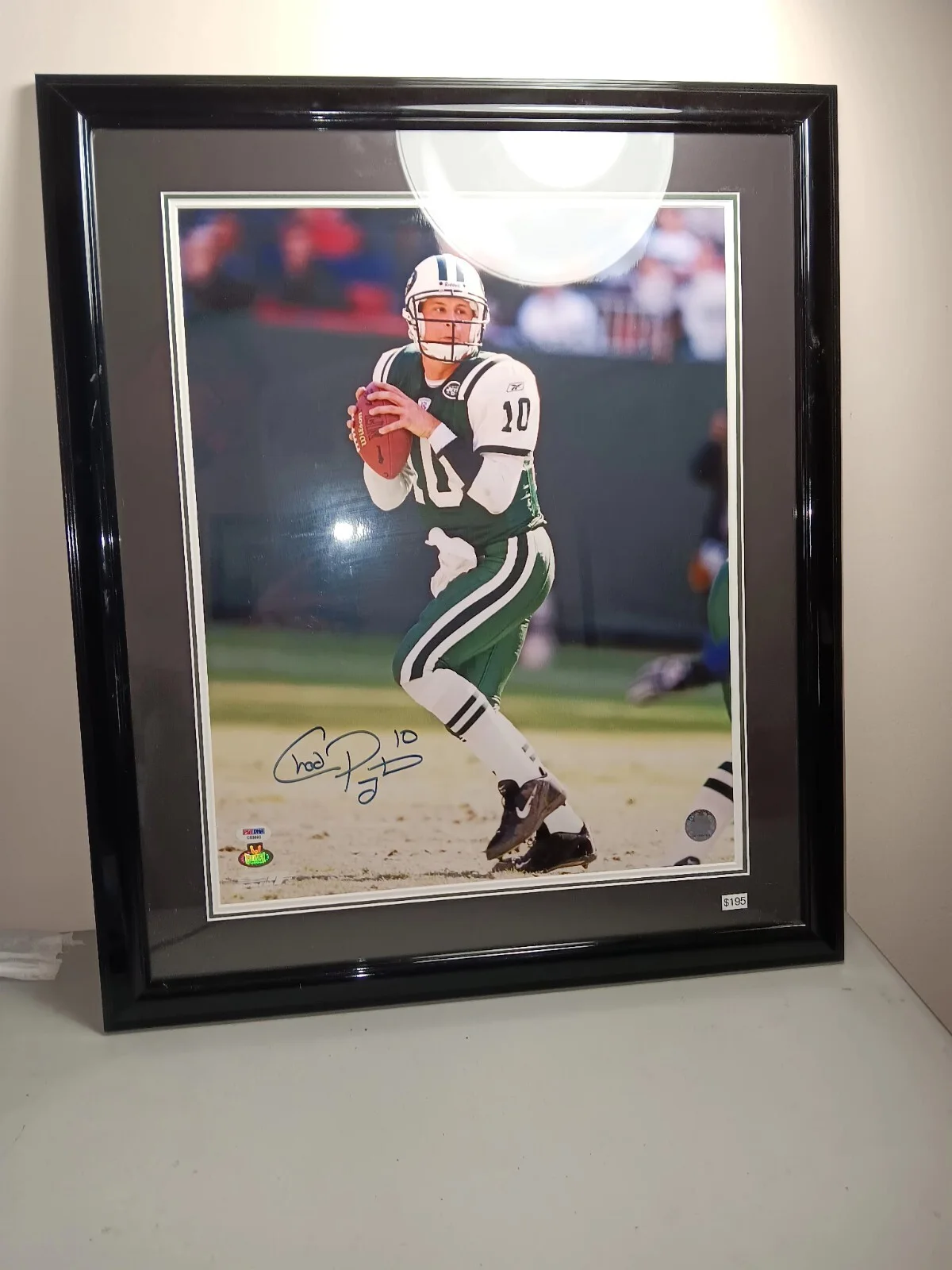 Chad Pennington — CHAD PENNINGTON PSA DNA AUTHENTIC HAND SIGNED AUTOGRAPHED PHOTO NFL NY JETS, изображение 2