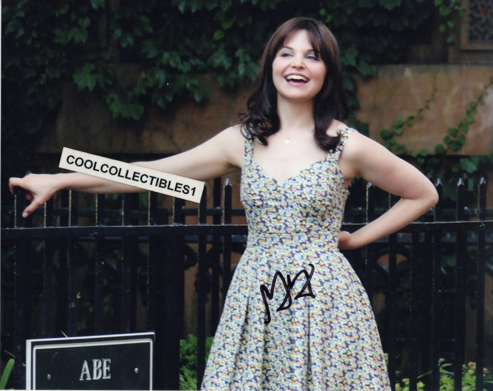 GINNIFER GOODWIN — GINNIFER GOODWIN "ONCE UPON A TIME" HAND SIGNED 8X10 COLOR PHOTO 1 COA "PROOF"
