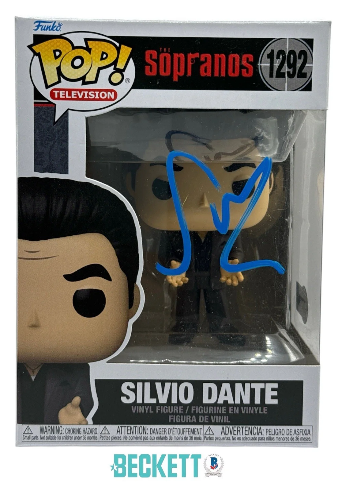 Steven Van Zandt — Steven Van Zandt Autograph Signed Sopranos Silvio Dante Funko Pop Beckett COA