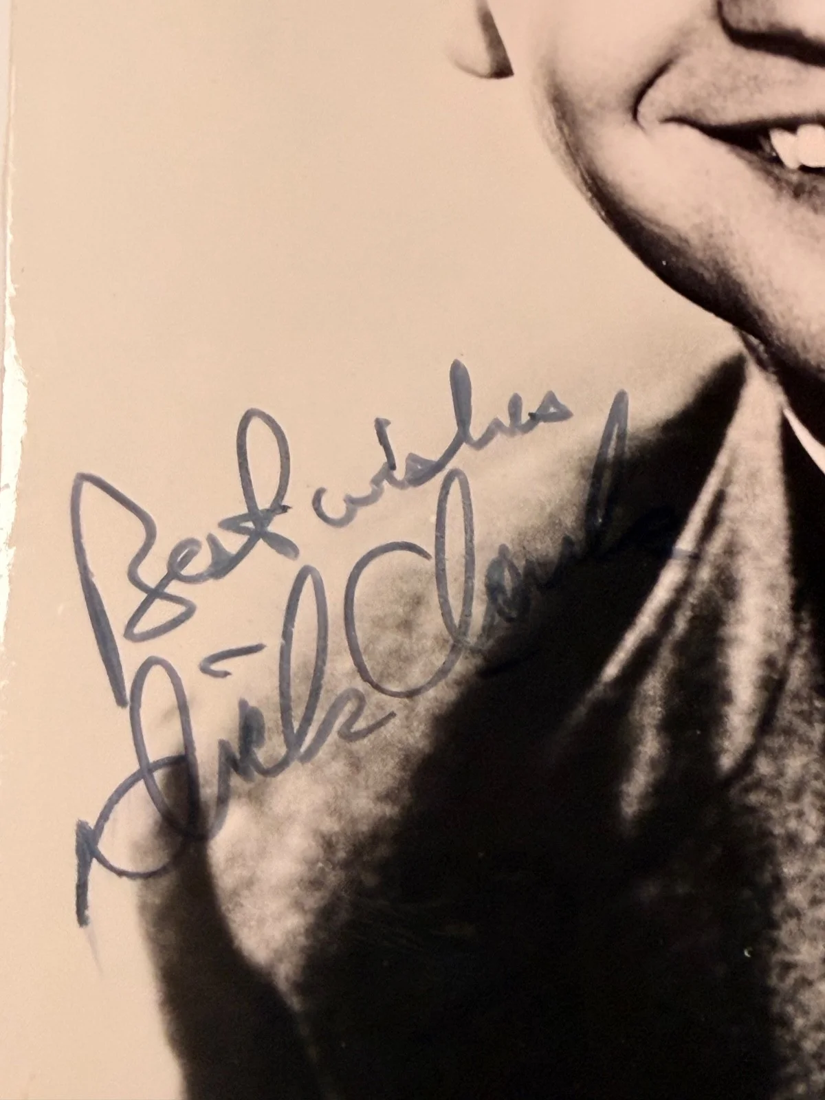 Dick Clark — Dick Clark Signed 8x10 Photo American Bandstand Host Autograph COA, изображение 2